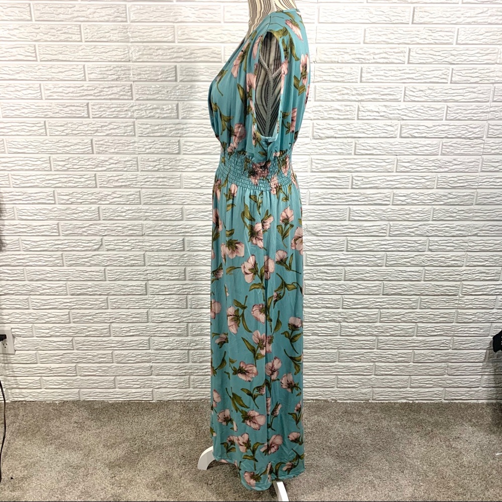 Jon & Anna Floral Empire Waist Maxi Dress - Picture 5 of 6